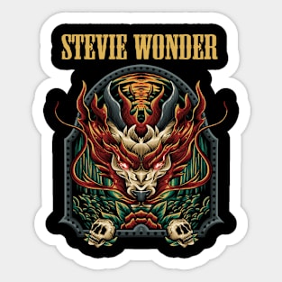 STEVIE WONDER BAND Sticker